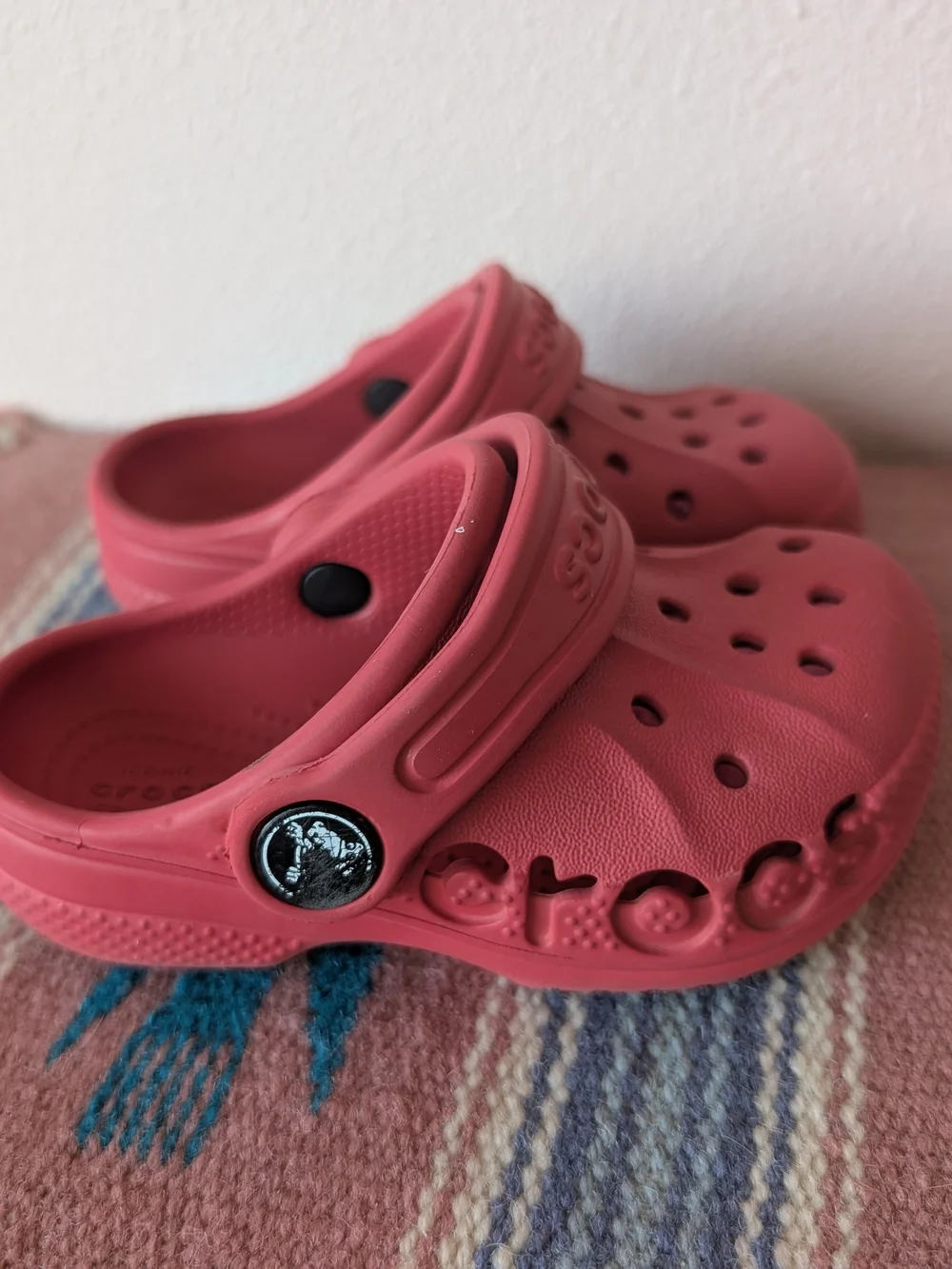 CROCS Toddler Classic Clog in Red